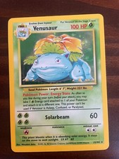 Venusaur 015/102 Base Set Holo for sale online | eBay