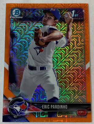 2018 Bowman Chrome Prospects Mega Box orange #BCP110 ~ ERIC PARDINHO 10/25