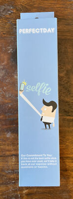 Perfect Day Selfie Stick Works W/ iPhone Galaxy Smartphones