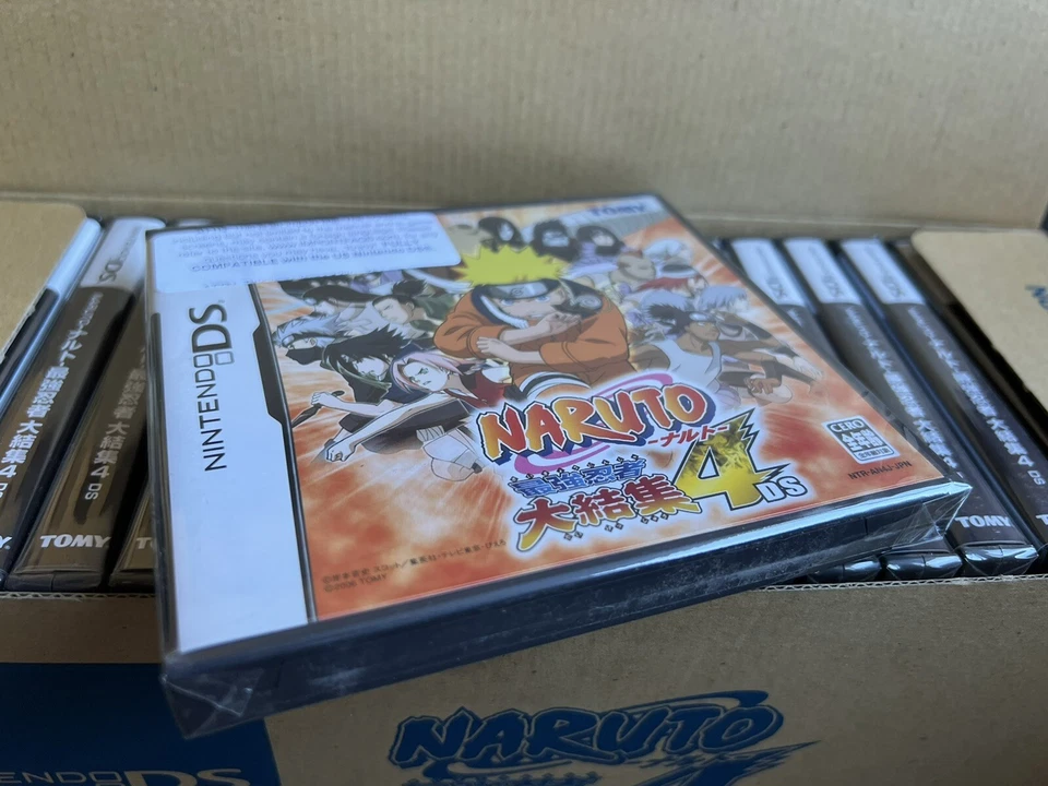 Case of 20: Nintendo DS Naruto Saikyo Ninja Daikesshu 4 Japan Import BRAND NEW - Image 4 of 4