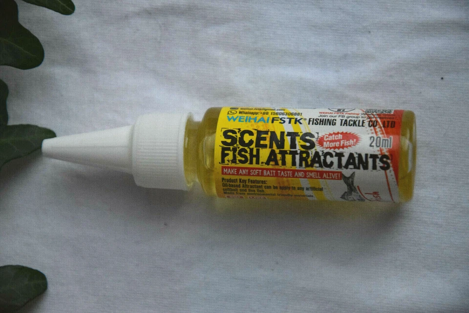 WEIHAI FSTK Fish Fisch Attraktor Tropfen Locköl 20 ml Lockstoff NEU - Bild 2 von 4