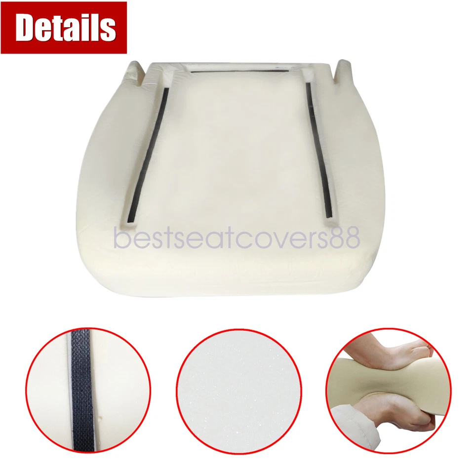 Cojín de espuma para asiento inferior delantero del conductor para Chevy Express GMC Savana Van 2003-2014 Foto 4 de 4