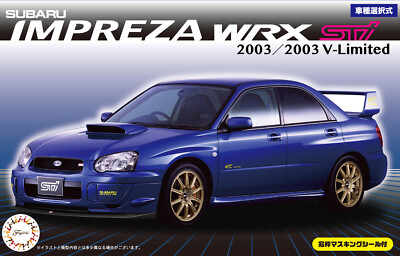 1:24 Scale Fujimi Subaru Impreza Blob Eye WRX Type R STI GDB Model