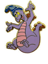 Disney Pin Figment w/ Sorcerer Hat Imagineeri...