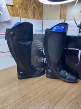 TuffRider Women's Starter Back Zip Field Boots in Synthetic Leather size 6