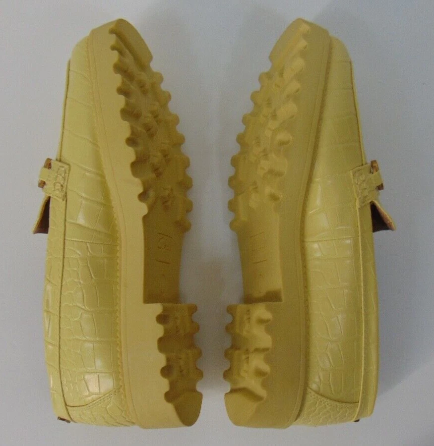 Circus NY Womens Soft Yellow Loafer Shoe Size 11 Sam Edelman Deana Loafers Croc