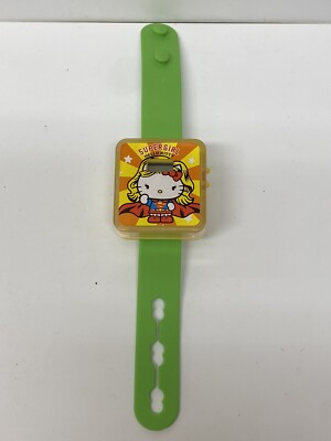 Hello Kitty Digitaluhr ''Supergirl'' McDonalds Happy Meal Werbespielzeug 2015
