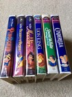 Walt Disney VHS Classic Black Diamond Vintage Collectible Movie Bundle (6) — photo 2