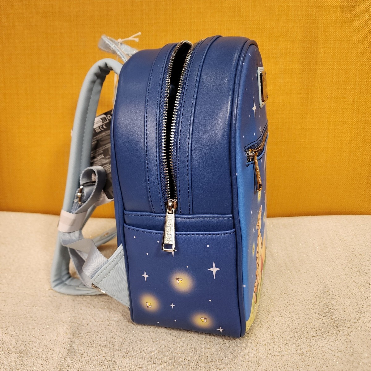 Loungefly Disney Winnie the Pooh Stargazing Light-Up Mini Backpack Loungefly x Disney Winnie the Pooh Constellation Mini  main image 3