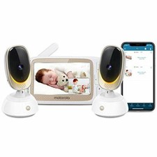 Motorola 5" WiFi Baby Digital Monitor With 2 Cameras