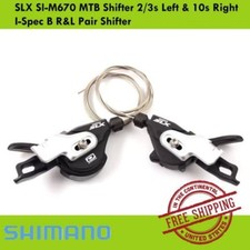 Shimano SLX Sl-M670 MTB 2/3s Left  10s Right I-Spec B Shifter W/O mounting bolt