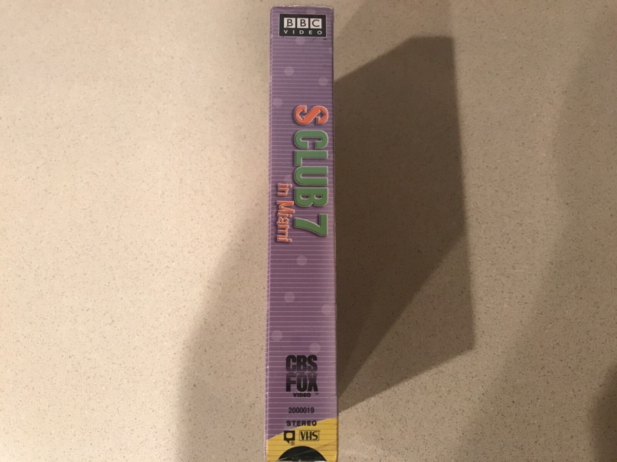 その他 S-Club-7 in Miami 2 [VHS] S Club 7 in Miami - Volume Two (VHS, 2000) Sealed | eBay
