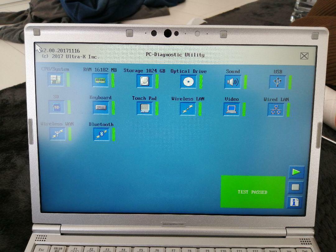 Panasonic Let's note CF-SV CF-SV7UFKVS Core i7-8650U 16GB SIM slot PC laptop