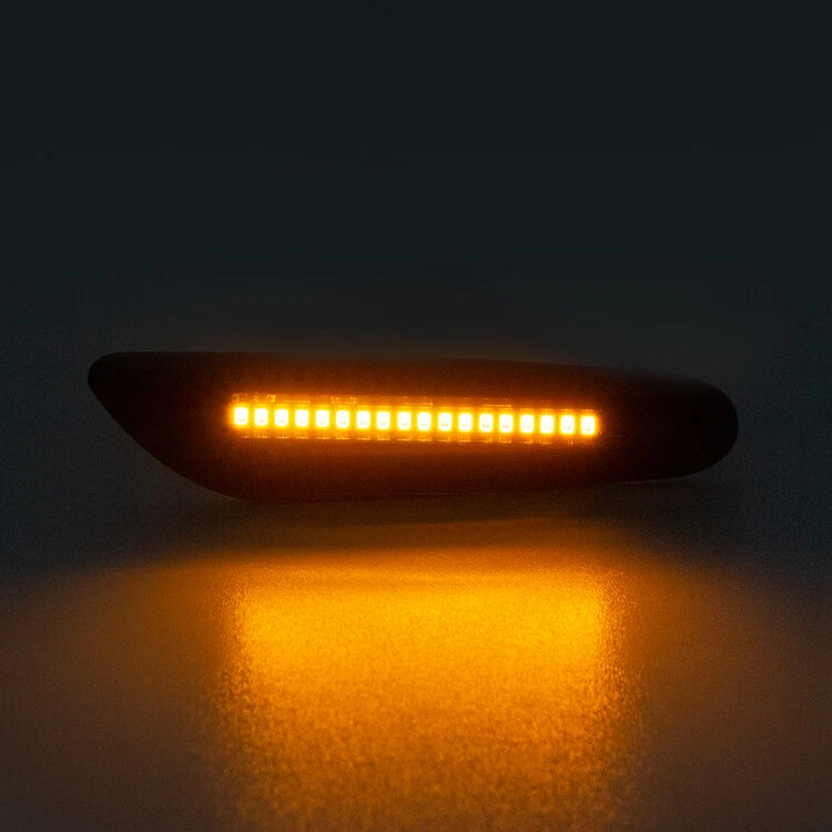 KIT 2x Frecce Laterali e Luci Targa LED Testate per BMW Serie 1 E82 E88 - Immagine 2 di 4