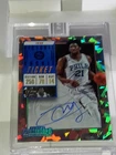 18 Panini White Box 1of 1 Joel Embiid Cracked Ice Contenders Playoff Ticket Auto