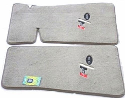 1983 Hurst Olds Logo Sand Gray 4 piece GM Licensed Floor Mats | Nylon ...