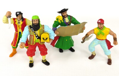 Lot of ELC Early Learning Center Pirate Toy Figures 3.75'' Made of PVC