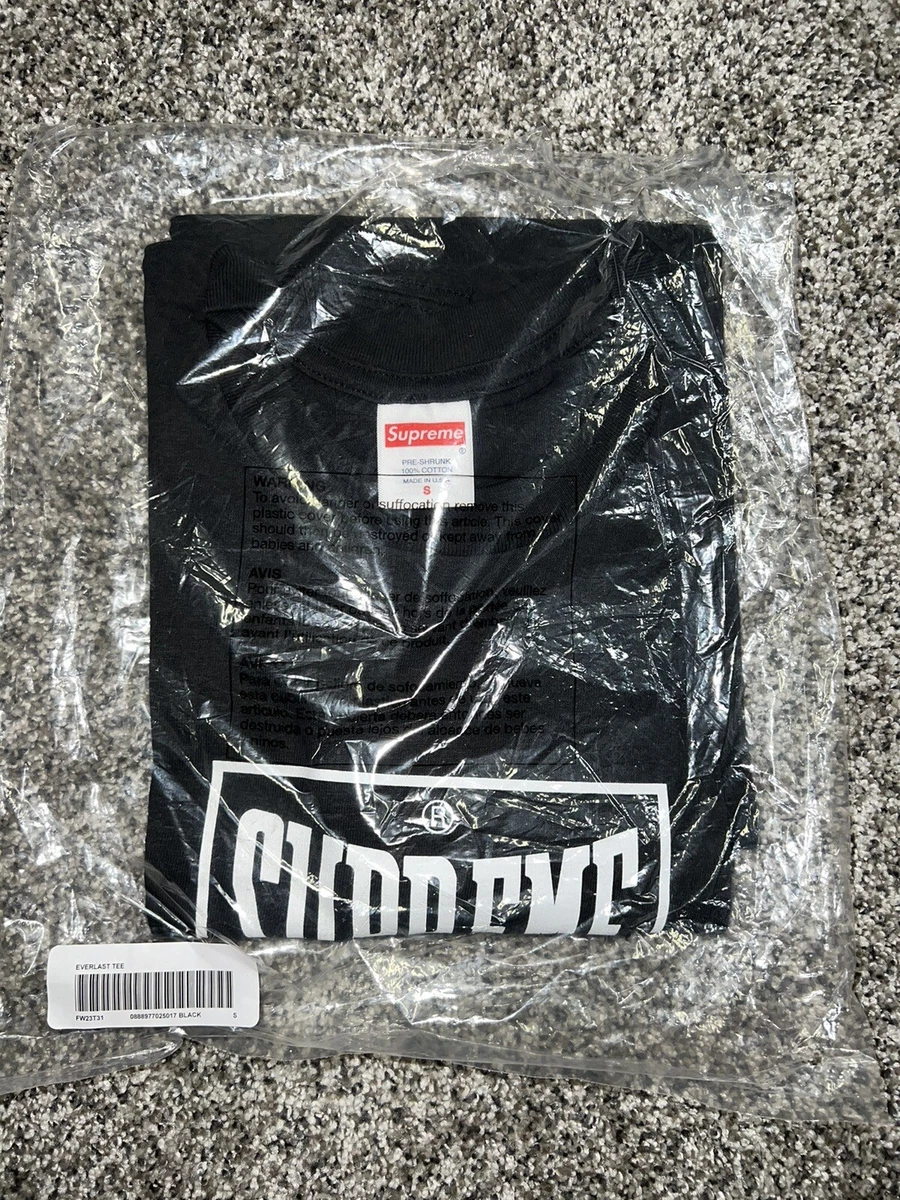 Supreme Warm Up Tee Black Size Small | eBay