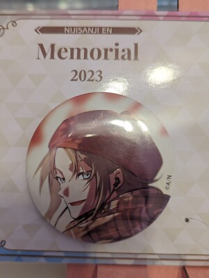 Nijisani Offizieller Merch - Luxiem - Mysta Rias - Memorial 2023 - Nur Button