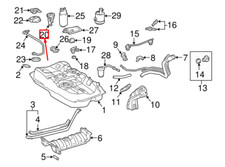 Lexus ES XV20 Kraftstoffsystemplatte 7702433010 77024-33010 NEU ORIGINAL