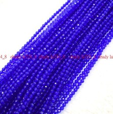 Wholesale 10 Strands Natural 3mm Blue Spinel Gemstone Round Loose Beads 15"