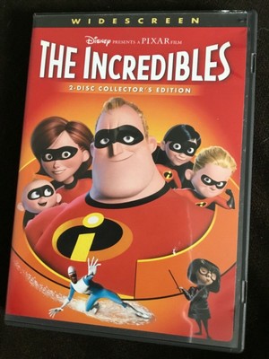 Disney Pixar The Incredibles Dvd Widescreen 2 Disc Collector S Edition 05 Ebay