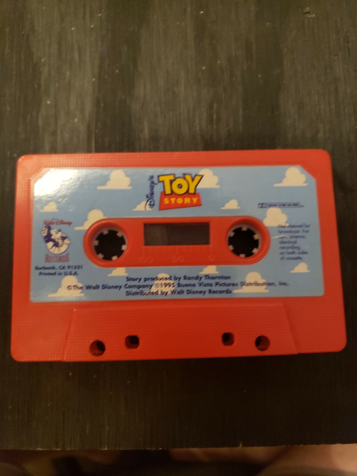 Walt Disney Toy Story Read Along Cassette Tape for Storybook Vintage ...