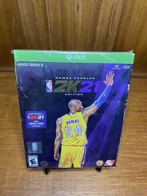 NBA 2K21 Mamba Forever Edition with Slipcover (Xbox Series X) New & Sealed