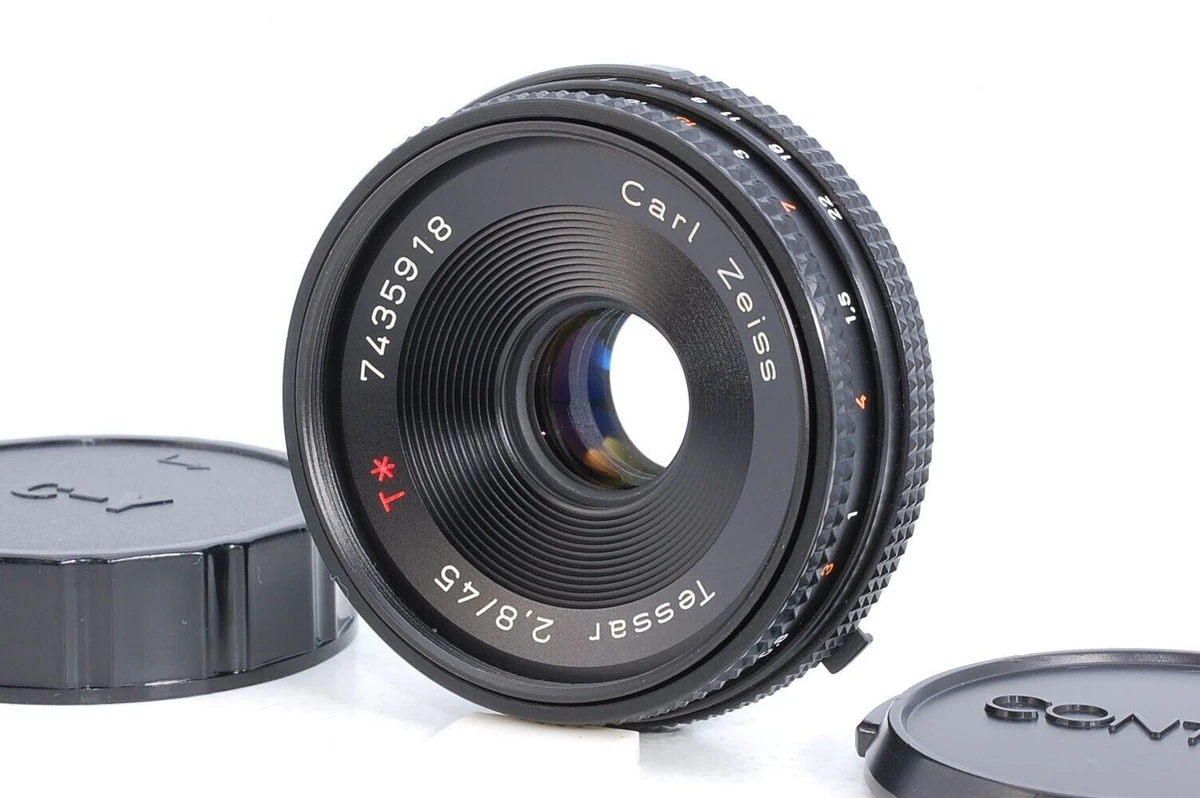 Contax s2 60 years carl zeiss tessar t 45mm f 2 8 mmj lens 49275e3 