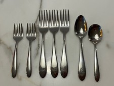 Leonard Towle Baby Spoon Fork Teaspoon Set Cutlery Utensils