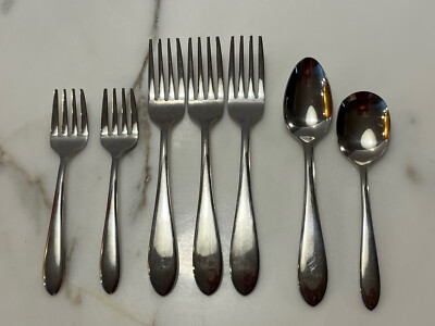 Leonard Towle Baby Spoon Fork Teaspoon Set Cutlery Utensils