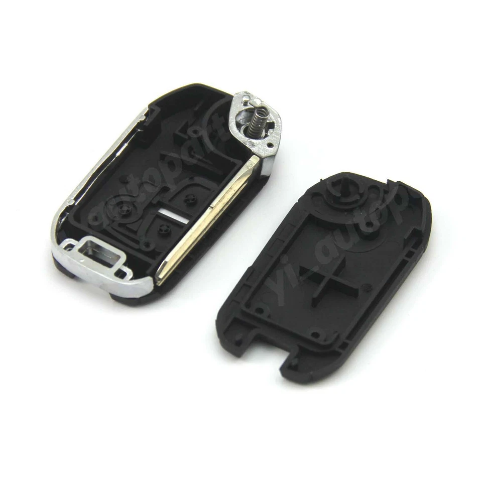 Funda Carcasa Llave Abatible Remoto Para Mitsubishi Grandis Outlander Lancer EVO 3 Botones Foto 4 de 4