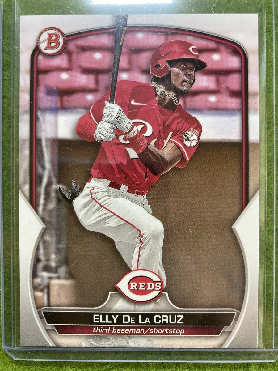 Elly De La Cruz BOWMAN ROOKIE CARD RC 2023 ELLY DE LA CRUZ Bowman