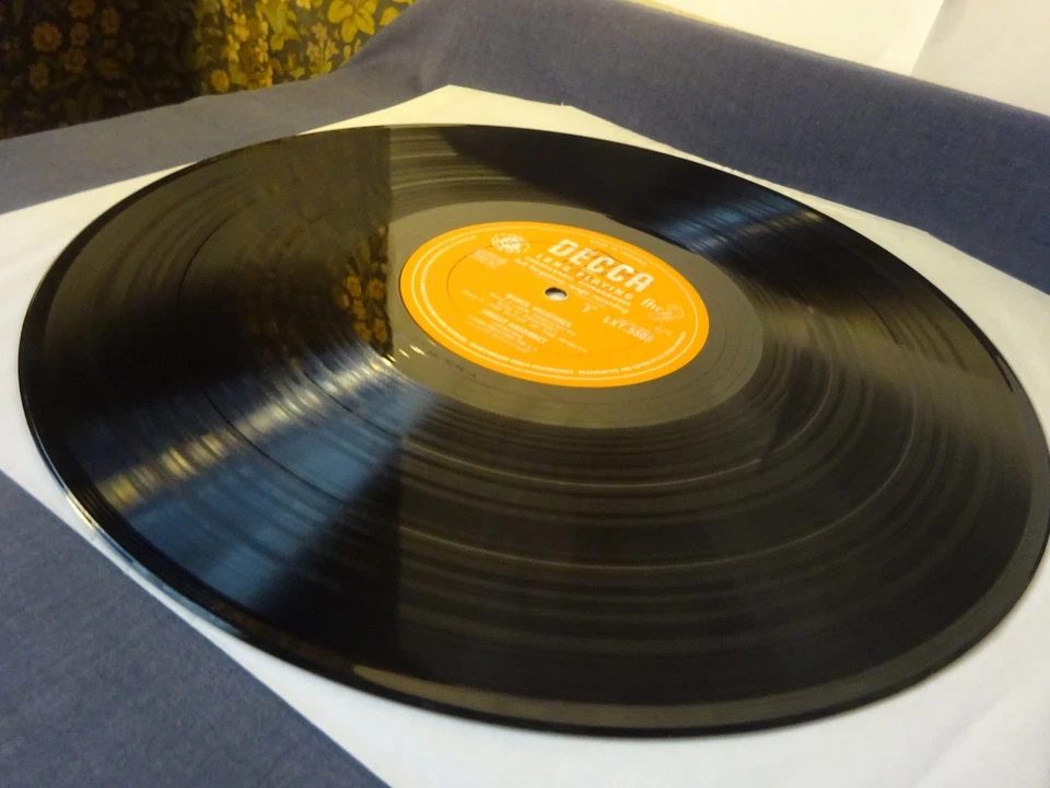 WEBER - OVERTURES LP, Suisse Romande, Ansermet, DECCA LXT 5505 - Image 4 of 4