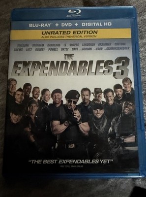 The Expendables 3 (Blu-ray,Dvd 2014)