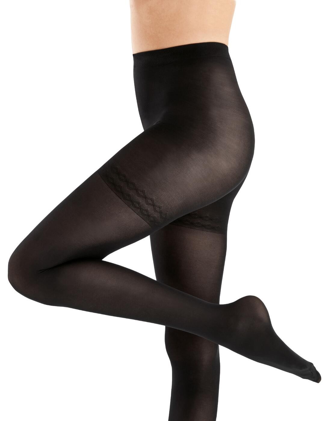 S/M Pretty Polly In Shape Tights Opaque Bodyshaper Womens Essential Tights AVS7