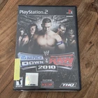 WWE SmackDown vs Raw 2010 Sony PlayStation 2 PS2 Tested Working READ DESCRIPTION