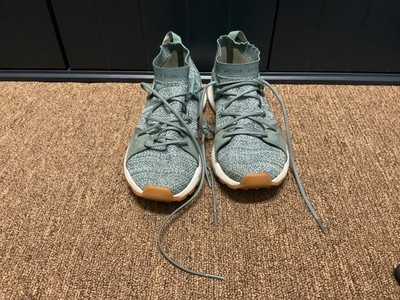 Size 7, Adidas Quesa Raw Green Women s sneaker