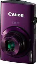 Canon IXY 600F Digital Camera 12.1MP 8x Zoom Wi-Fi Purple Tested Japan Used