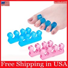 Gel Toe Separators for Pedicure Nail Polish Overlapping Toes Bunions