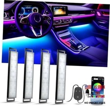 Car LED Lights Interior, Multcolor APP 3 Buttons Control Lights RGB USB Port