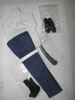 Vintage Ideal Tammy Men's Outfit Pants, Shirt, Socks, Shoes, Tie