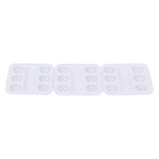 30pcs Tattoo Ink Cup Tray Disposable Plastic Tattoo Ink Pigment Tray Stand