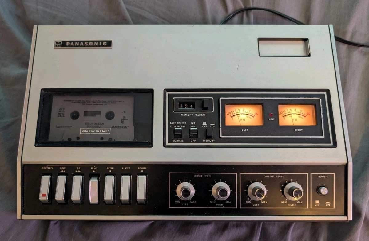 Vintage Panasonic Stereo Cassette Decks for sale | eBay