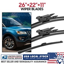 Front & Rear Wiper Blade For Ford Explorer 20...