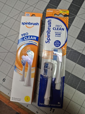 #ad 4 Arm amp; Hammer Spinbrush Pro Series Daily Clean Electric Toothbrush Replacement $28.00