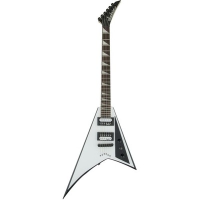 Jackson JS32T Rhoads White w/ Black Bevels - E-Gitarre