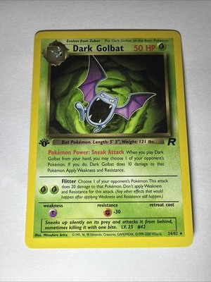 Dark Golbat 24/82 Team Rocket Regular