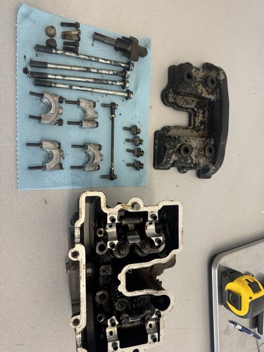 kawasaki mojave 250 klr250 cylinder head valves