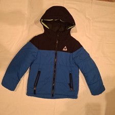 Gerry Winter Jacket Boys Size 5 Black/Blue Full Zip
